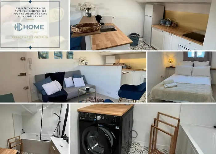Appartement T2, 3 Mins Gare St Roch, 4 Personnes